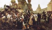 Vasily Surikov The Morning of the Execution of the Streltsy USA oil painting artist